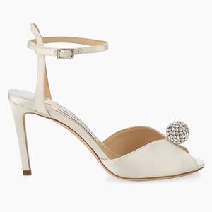 Jimmy Choo
Sacora 85MM Satin Sandals